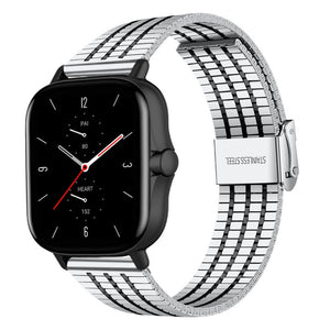 rvs-band-zilver-zwart