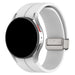 Samsung Galaxy Watch 6 Classic 47mm Silicone D-Buckle Strap (White)