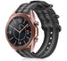 Samsung Galaxy Watch 3 41mm Nylon Strap with Buckle (Black/Grey)