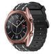 Samsung Galaxy Watch 3 41mm Silicone Strap Tough (Black/White)