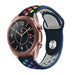Samsung Galaxy Watch 3 41mm Sport Strap (Dark Blue/Rainbow)