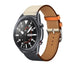 Samsung Galaxy Watch 3 45mm Leather Strap (White/Navy Blue)