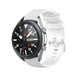 Samsung Galaxy Watch 3 45mm Premium Silicone Strap (White)