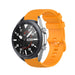 Samsung Galaxy Watch 3 45mm Premium Silicone Strap (Orange)