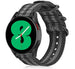 Samsung Galaxy Watch 4 40mm Nylon Strap with Buckle (Black/Grey)