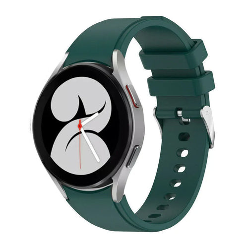 Silicone Strap 'Perfect Fit', on a watch, 3/4 front view