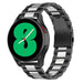Samsung Galaxy Watch 4 44mm Steel Strap (Black/Silver)