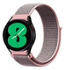 Samsung Galaxy Watch 4 44mm Nylon Strap (Grey/Pink)