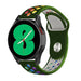 Samsung Galaxy Watch 4 44mm Sport Strap (Army Green/Rainbow)