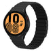 Samsung Galaxy Watch 4 44mm Magnetic Silicone Strap (Black)