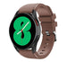 Samsung Galaxy Watch 4 44mm Silicone Strap with Buckle (Brown)