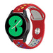 Samsung Galaxy Watch 4 44mm Sport Strap (Red/Rainbow)