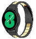 Samsung Galaxy Watch 4 44mm Steel Link Strap (Black/Gold)