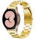 Samsung Galaxy Watch 4 44mm Steel Strap (Gold)