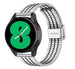Samsung Galaxy Watch 4 44mm Fine Steel Strap (Silver/Black)