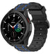 Samsung Galaxy Watch 4 classic 46mm Silicone Strap Tough (Black/Blue)
