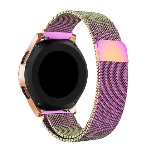 Milanese Strap, on a watch, 3/4 front view