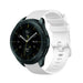 Samsung Galaxy Watch 42mm Premium Silicone Strap (White)