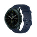 Samsung Galaxy Watch 42mm Premium Silicone Strap (Dark Blue)