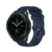 Samsung Galaxy Watch 42mm Premium Silicone Strap (Dark Blue)