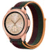 Samsung Galaxy Watch 42mm Nylon Strap (Dark Cherry)