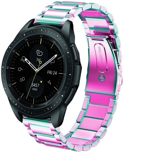 Steel Strap, on a watch, 3/4 front view