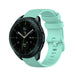 Samsung Galaxy Watch 42mm Premium Silicone Strap (Aqua)