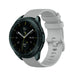 Samsung Galaxy Watch 42mm Premium Silicone Strap (Grey)