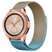 Samsung Galaxy Watch 42mm Milanese Strap (Blue/Gold)