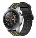 Samsung Galaxy Watch 46mm Silicone Strap Tough (Black/Yellow)