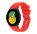 Samsung Galaxy Watch 5 40mm Silicone Strap (Bright Red)