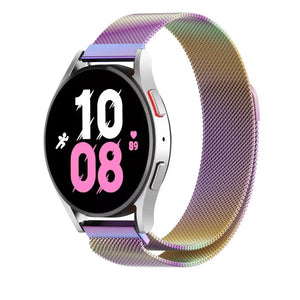 Milanese Strap, on a watch, 3/4 front view