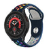 Samsung Galaxy Watch 5 Pro Sport Strap (Dark Blue/Rainbow)