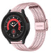 Samsung Galaxy Watch 5 Pro Fine Steel Strap (Pink)
