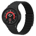 Samsung Galaxy Watch 5 Pro Magnetic Silicone Strap Perfect Fit (Black)
