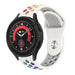 Samsung Galaxy Watch 5 Pro Sport Strap (White/Colourful)