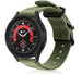 Samsung Galaxy Watch 5 Pro Nylon Strap with Buckle (Green)