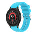 Samsung Galaxy Watch 5 Pro Silicone Strap Perfect Fit (Light Blue)