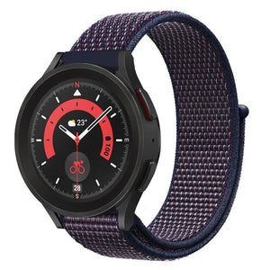 Nylon Strap, on a watch, 3/4 front view