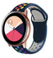 Samsung Galaxy Watch Active Sport Strap (Dark Blue/Rainbow)