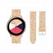 Samsung Galaxy Watch Active Leather Glitter Strap (Rose Gold)