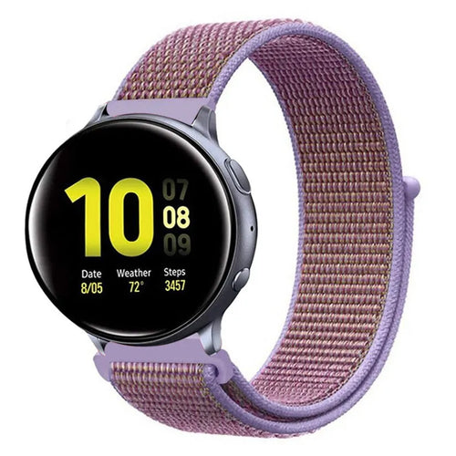 Nylon Strap, on a watch, 3/4 front view