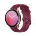 Samsung Galaxy Watch Active Premium Silicone Strap (Dark Red)