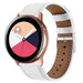 Samsung Galaxy Watch Active Leather Strap (White)