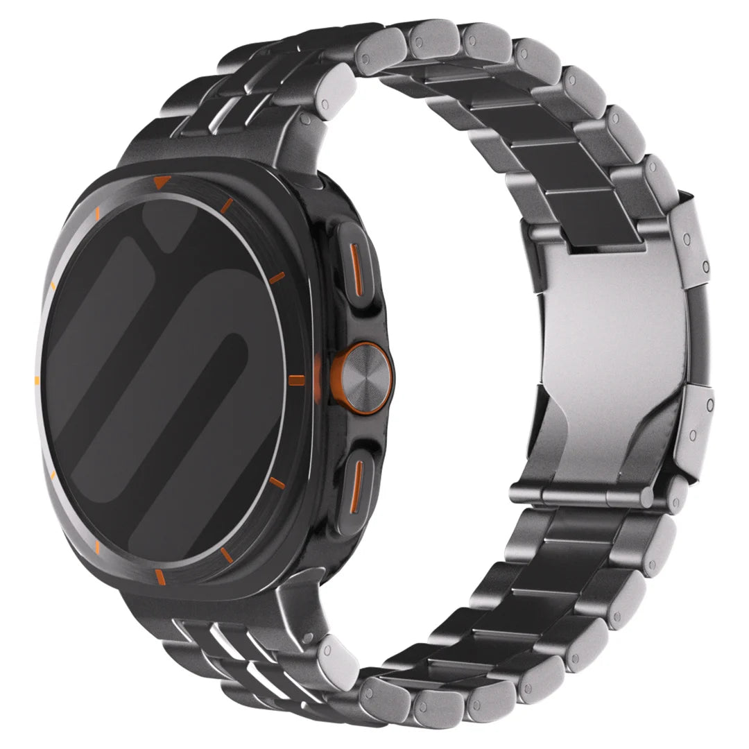 Samsung Galaxy Watch Ultra 2 Square' Titanium Strap (Graphite)