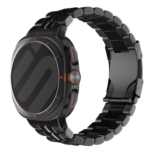 Samsung Galaxy Watch Ultra 2 Square' Titanium Strap (Black)