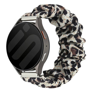 18mm scrunchie band leopard