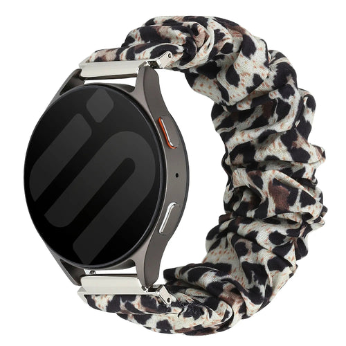 18mm scrunchie band leopard