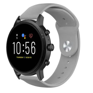 Fossil Gen 4 Explorist (HR) Sport Strap (Grey)