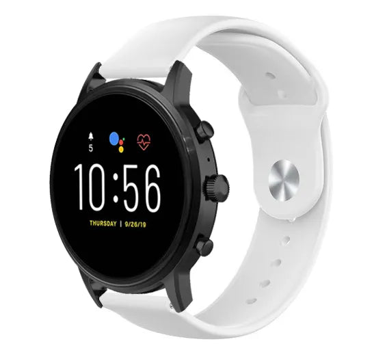 Fossil Gen 4 Explorist (HR) Sport Strap (White)
